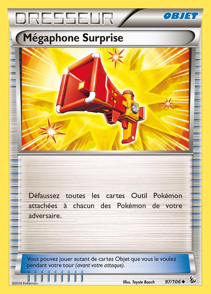 Mégaphone Surprise 097/106 — Étincelles