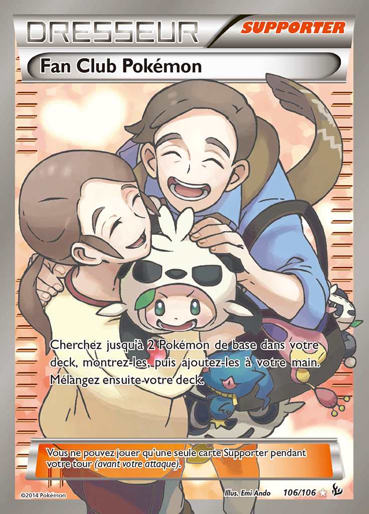 Fan Club Pokémon 106/106 — Étincelles