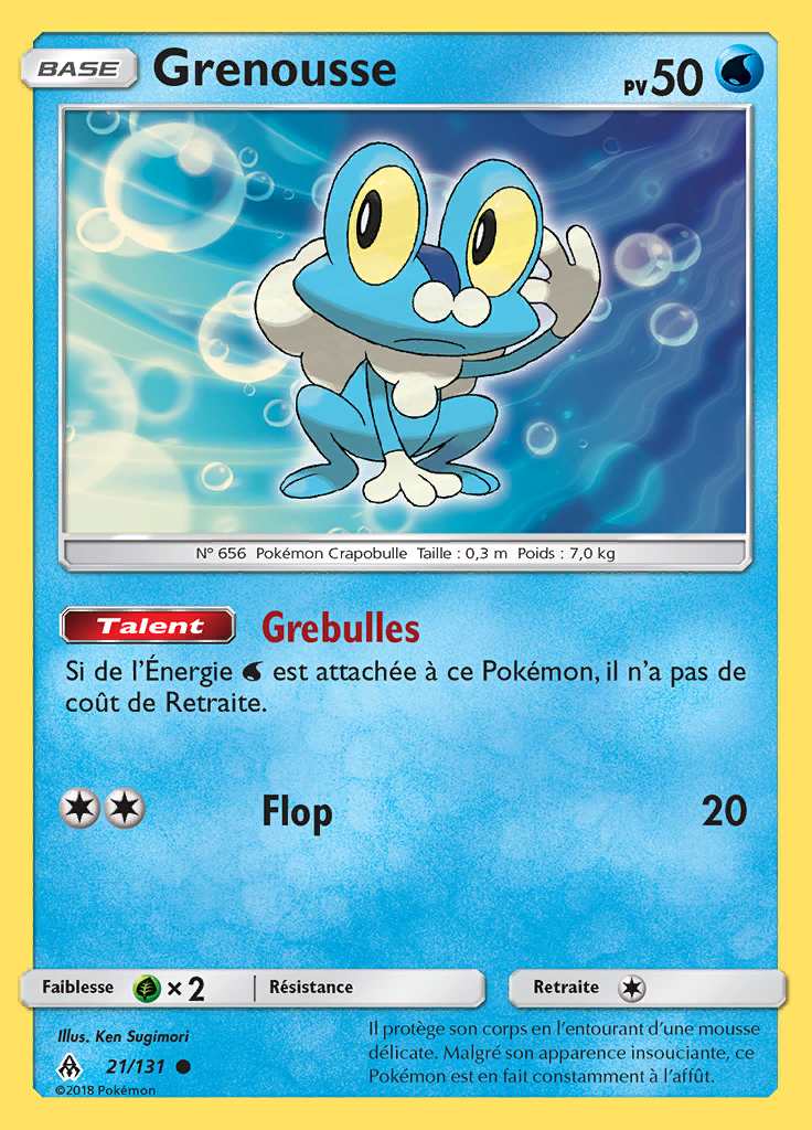 Grenousse 021/131 — Lumière Interdite