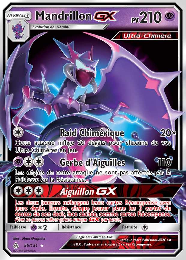 Mandrillon-GX 056/131 — Lumière Interdite