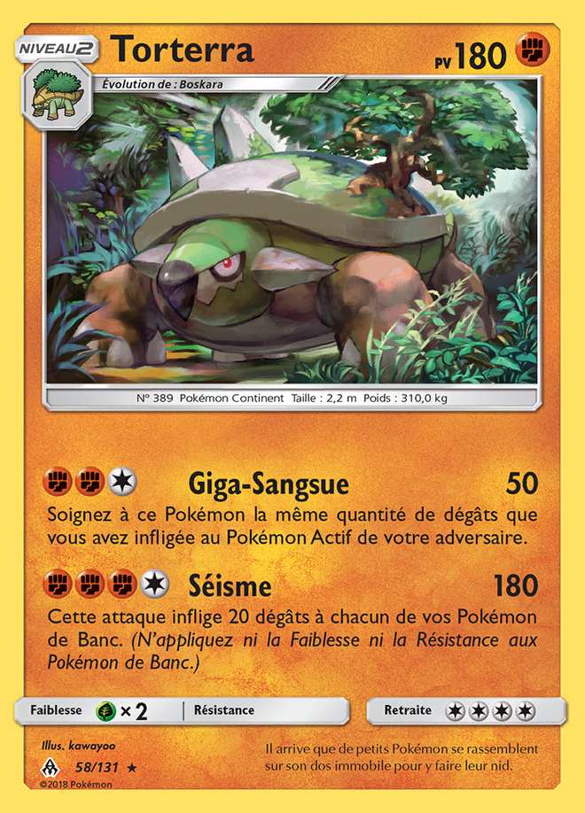 Torterra 058/131 — Lumière Interdite