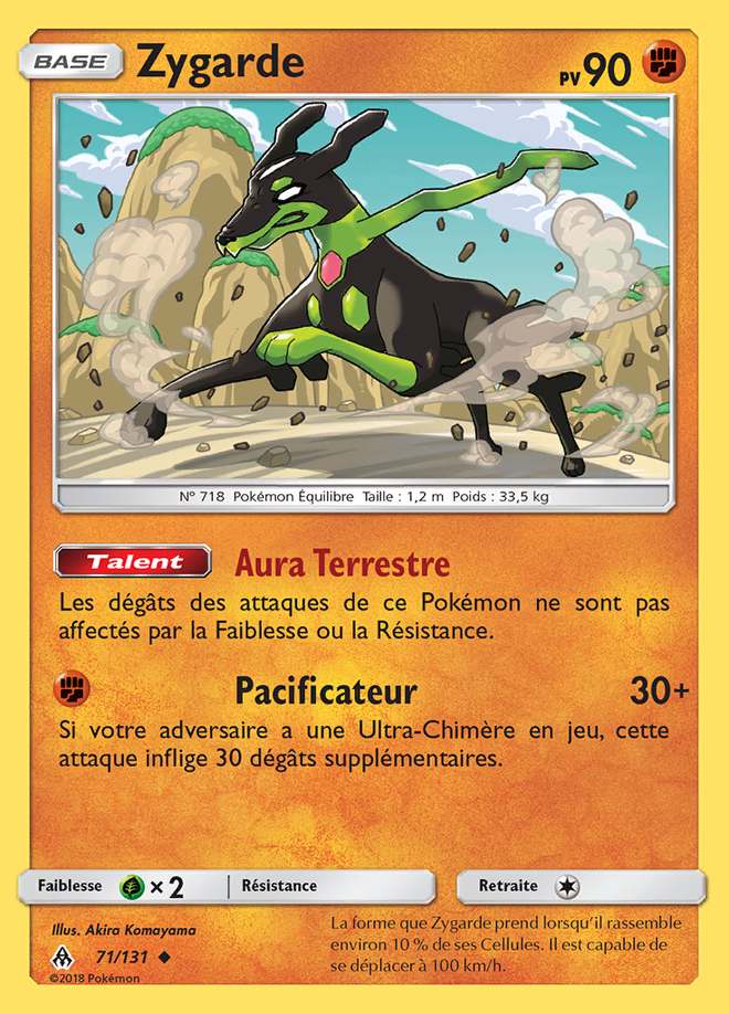 Zygarde 071/131 — Lumière Interdite