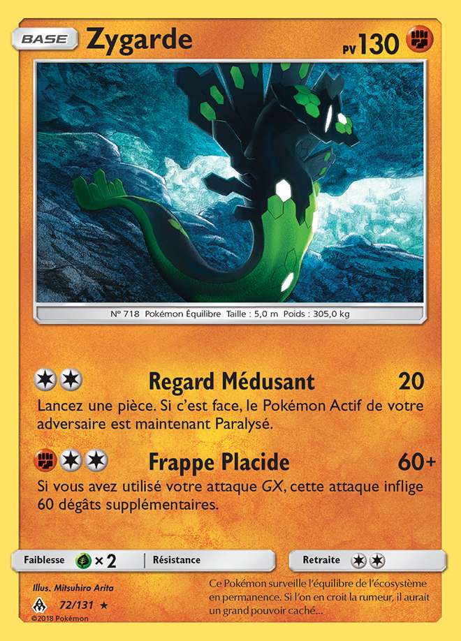 Zygarde 072/131 — Lumière Interdite