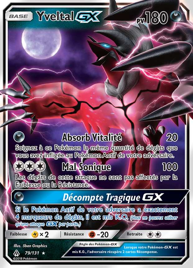 Yveltal-GX 079/131 — Lumière Interdite