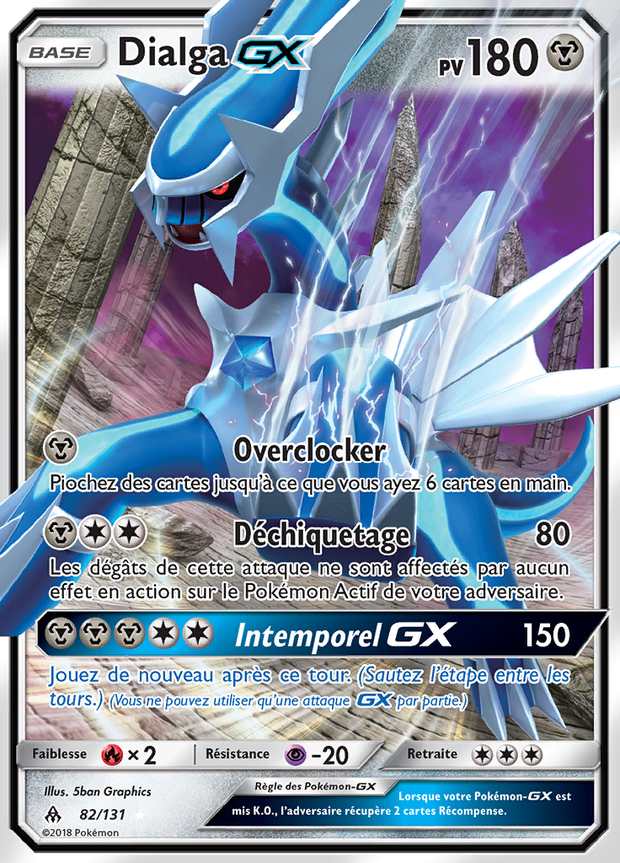 Dialga-GX 082/131 — Lumière Interdite