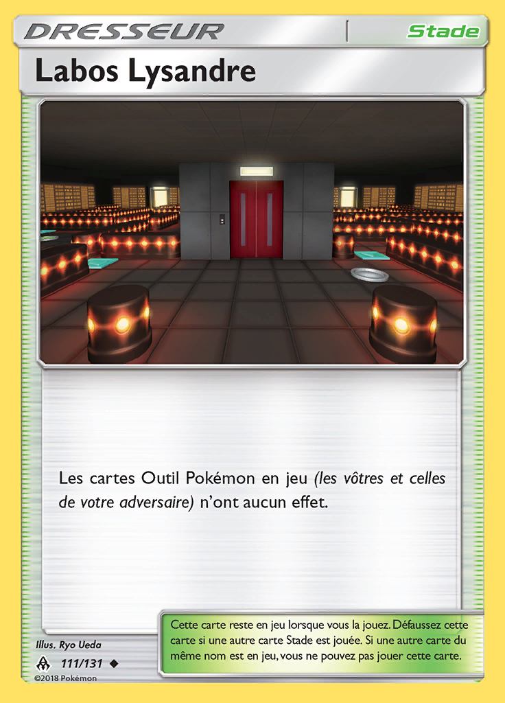 Labos Lysandre 111/131 — Lumière Interdite