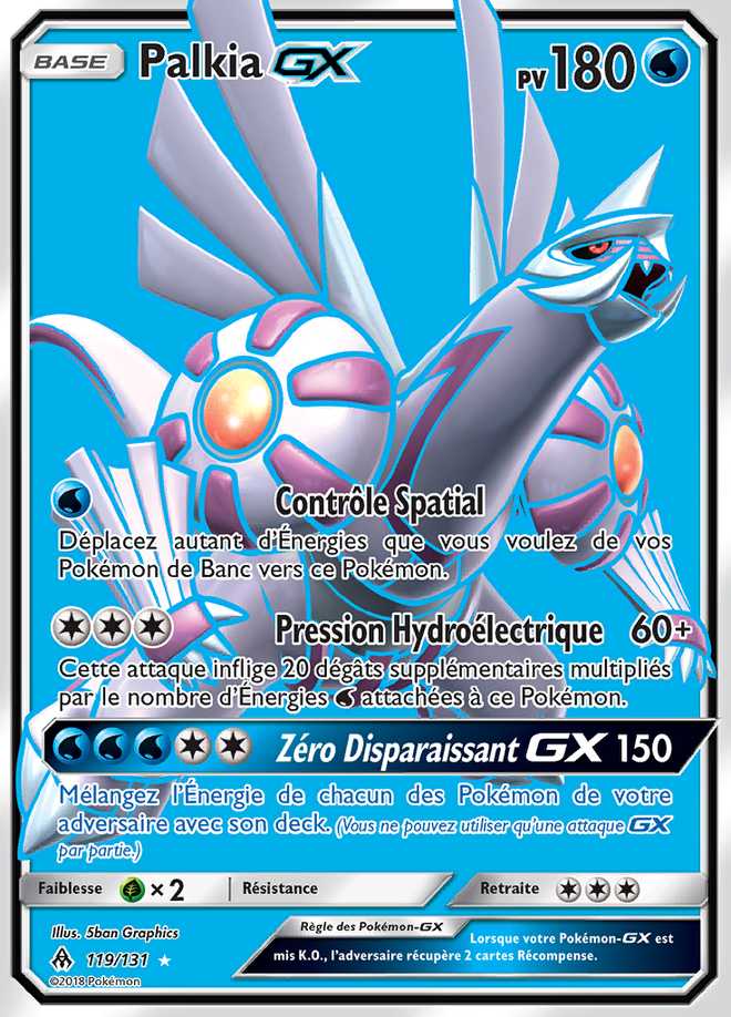 Palkia-GX 119/131 — Lumière Interdite