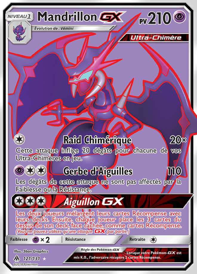 Mandrillon-GX 121/131 — Lumière Interdite