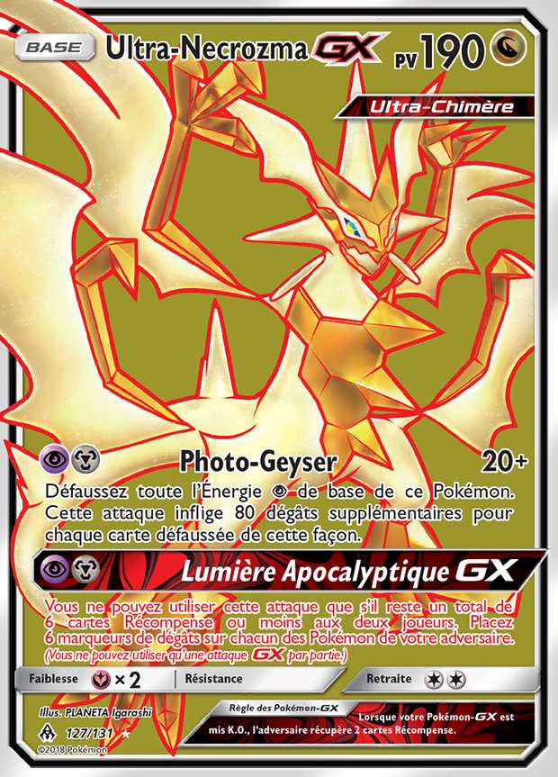 Ultra-Necrozma-GX 127/131 — Lumière Interdite