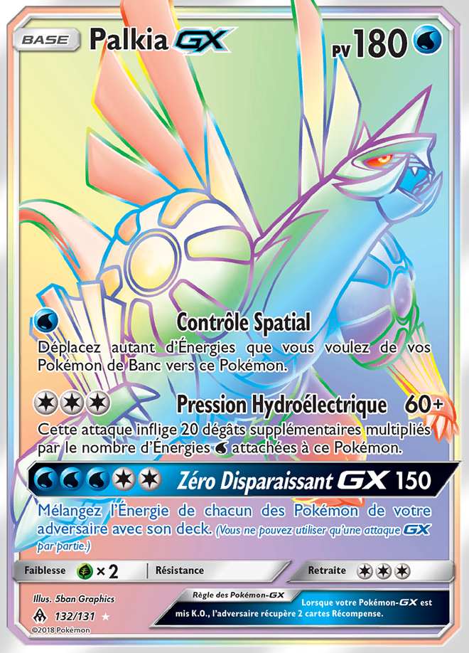 Palkia-GX 132/131 — Lumière Interdite