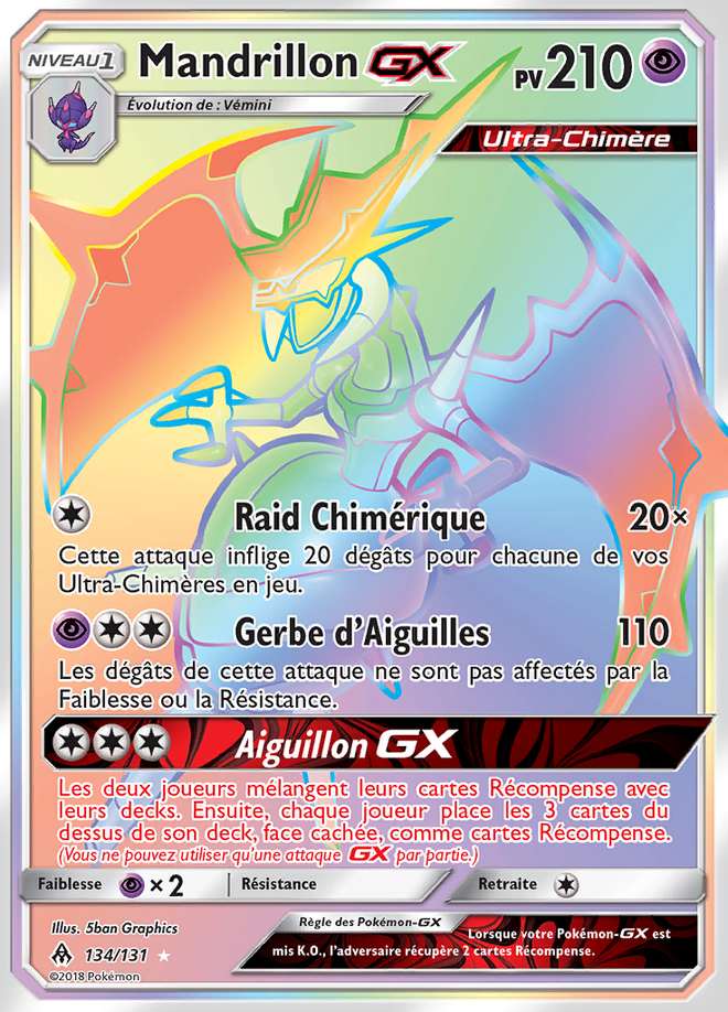 Mandrillon-GX 134/131 — Lumière Interdite
