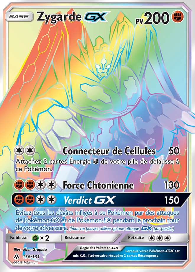 Zygarde-GX 136/131 — Lumière Interdite