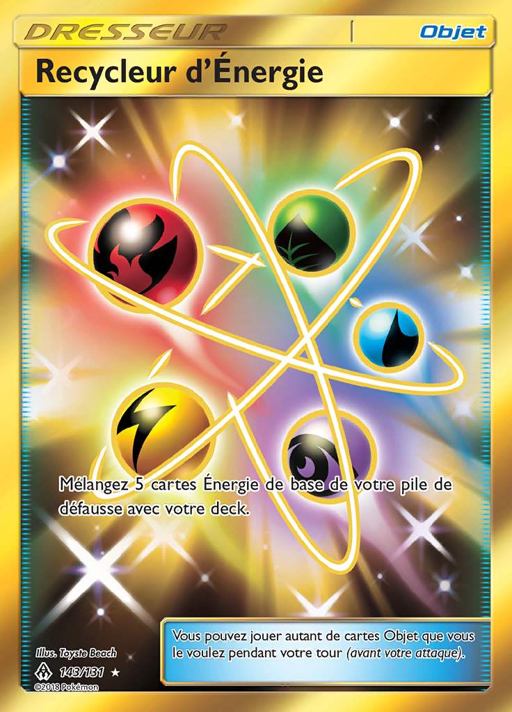 Recycleur d'Énergie 143/131 — Lumière Interdite
