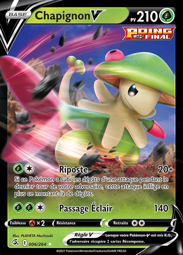 Chapignon V 006/264 — Poing de Fusion