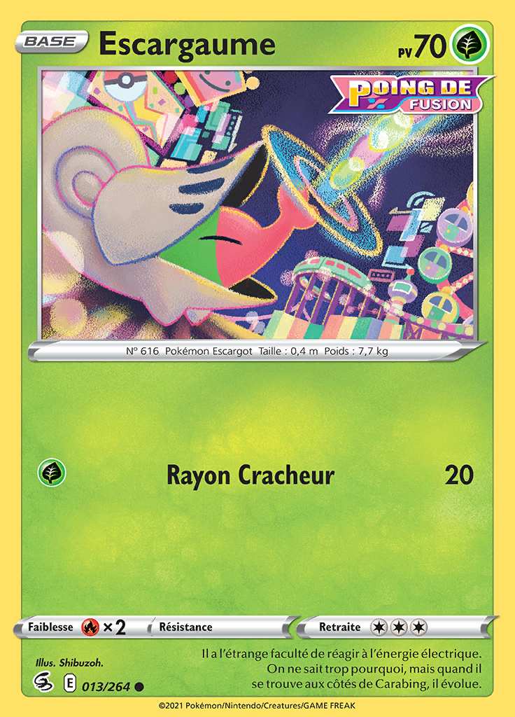 Escargaume 013/264 — Poing de Fusion