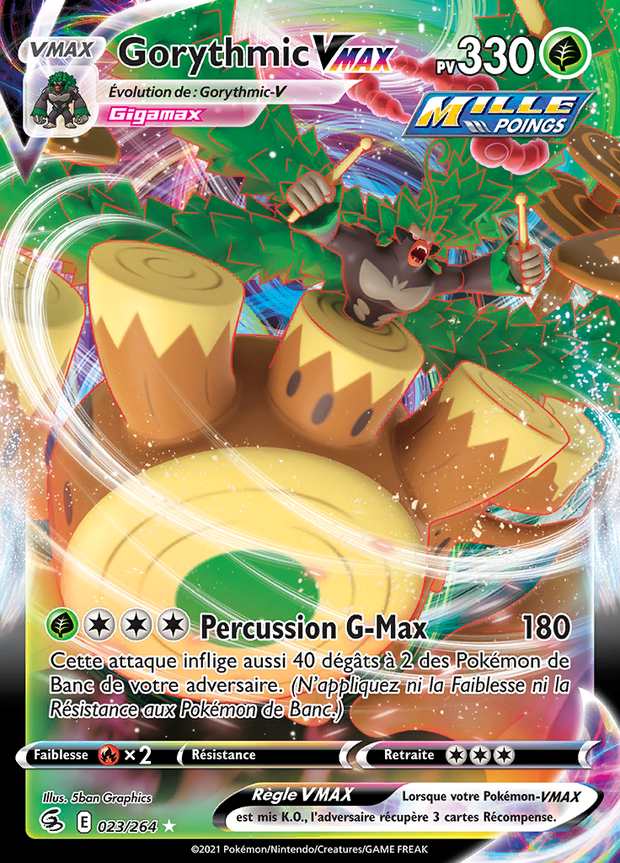 Gorythmic VMAX 023/264 — Poing de Fusion