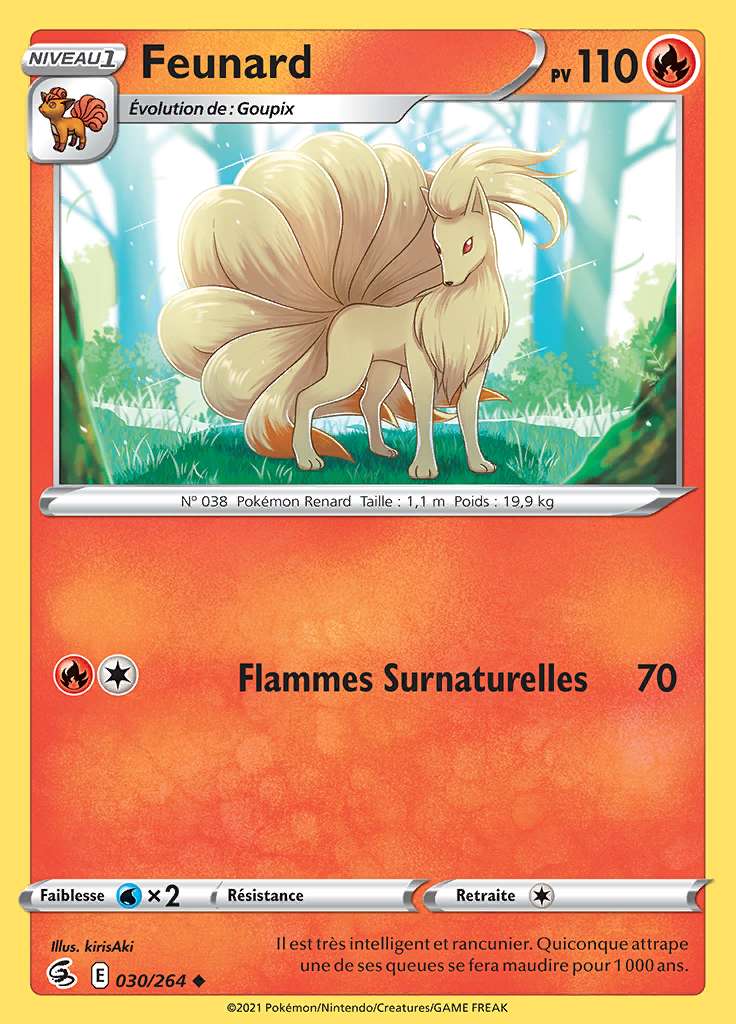 Feunard 030/264 — Poing de Fusion