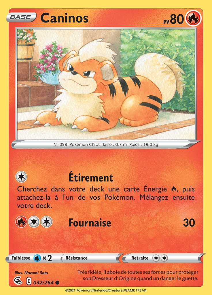 Caninos 032/264 — Poing de Fusion