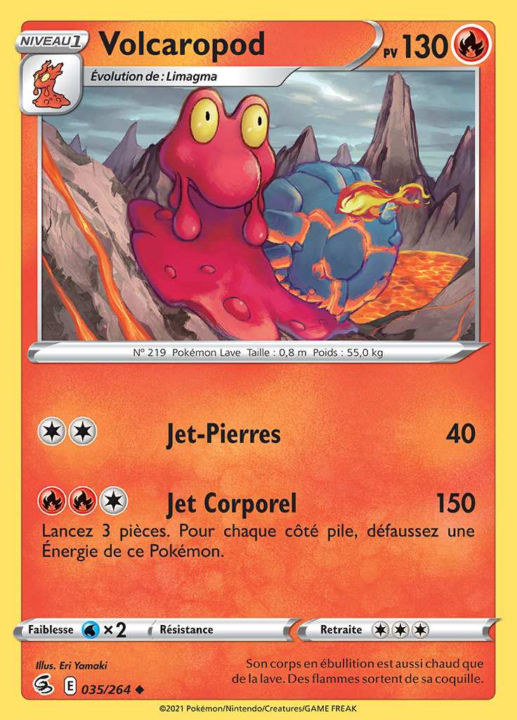 Volcaropod 035/264 — Poing de Fusion