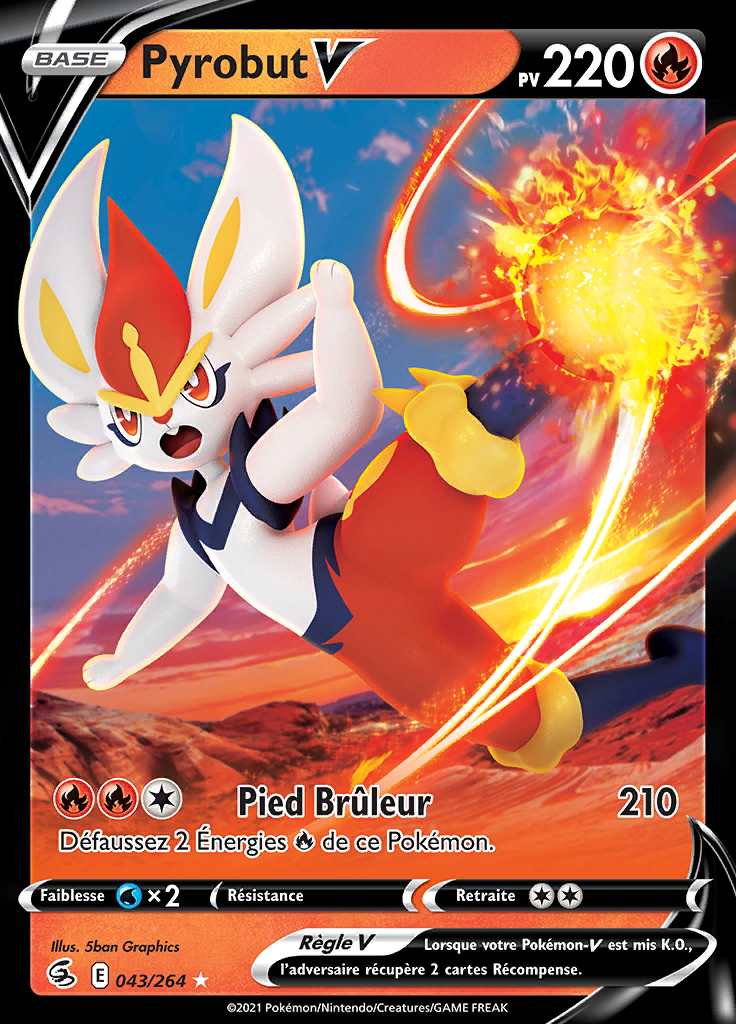 Pyrobut V 043/264 — Poing de Fusion