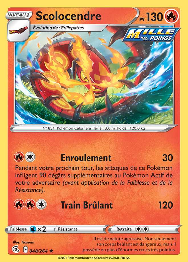 Scolocendre 048/264 — Poing de Fusion