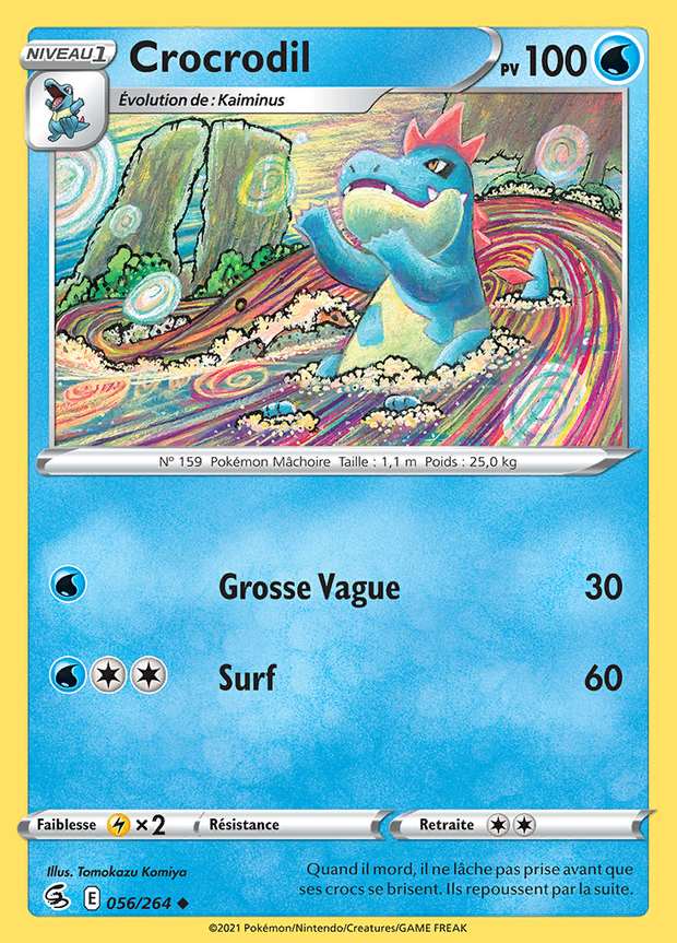 Crocrodil 056/264 — Poing de Fusion