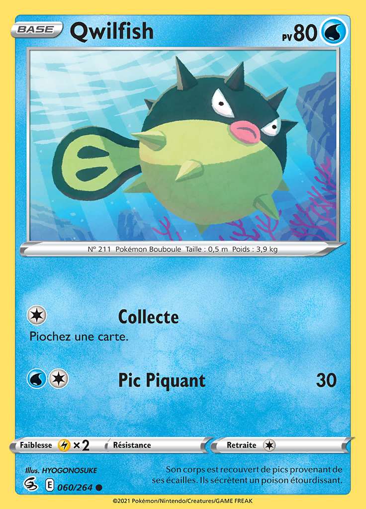Qwilfish 060/264 — Poing de Fusion