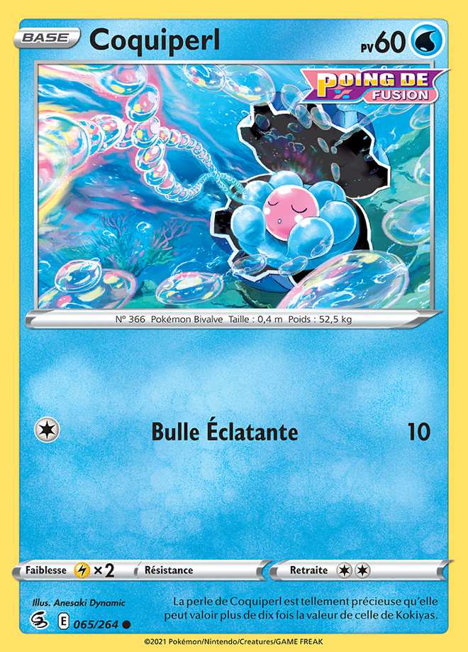 Coquiperl 065/264 — Poing de Fusion