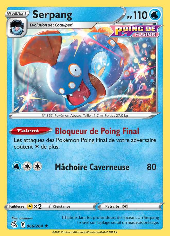 Serpang 066/264 — Poing de Fusion