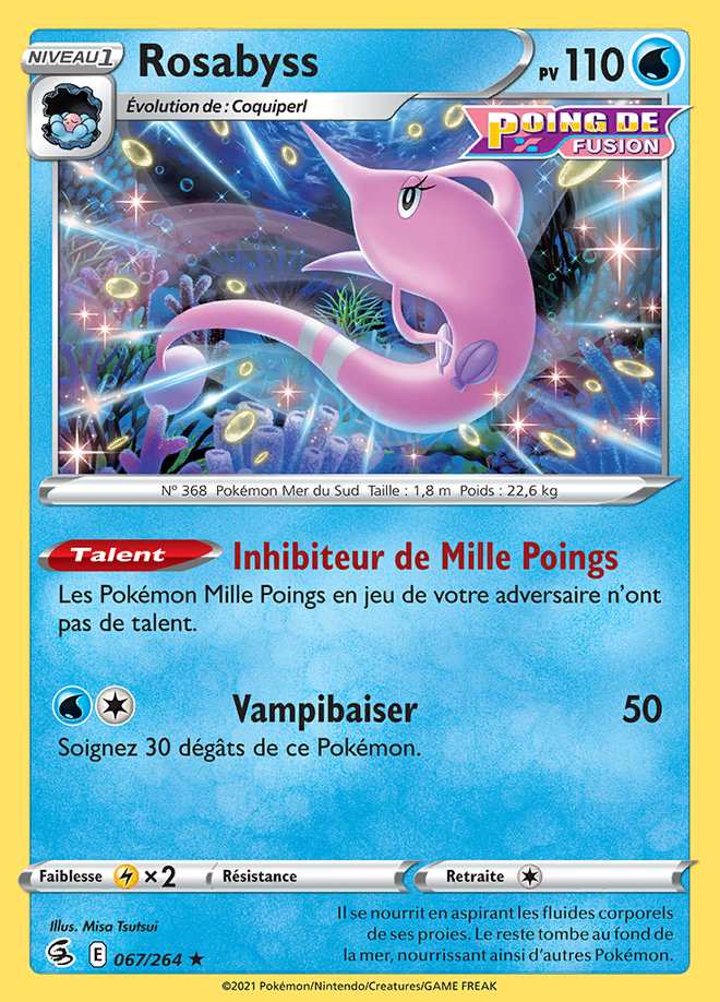 Rosabyss 067/264 — Poing de Fusion