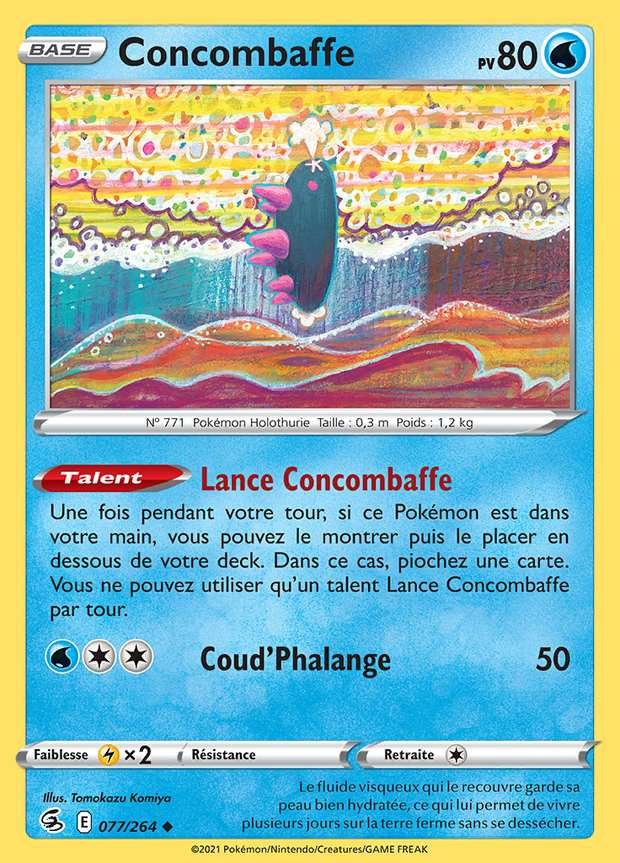 Concombaffe 077/264 — Poing de Fusion