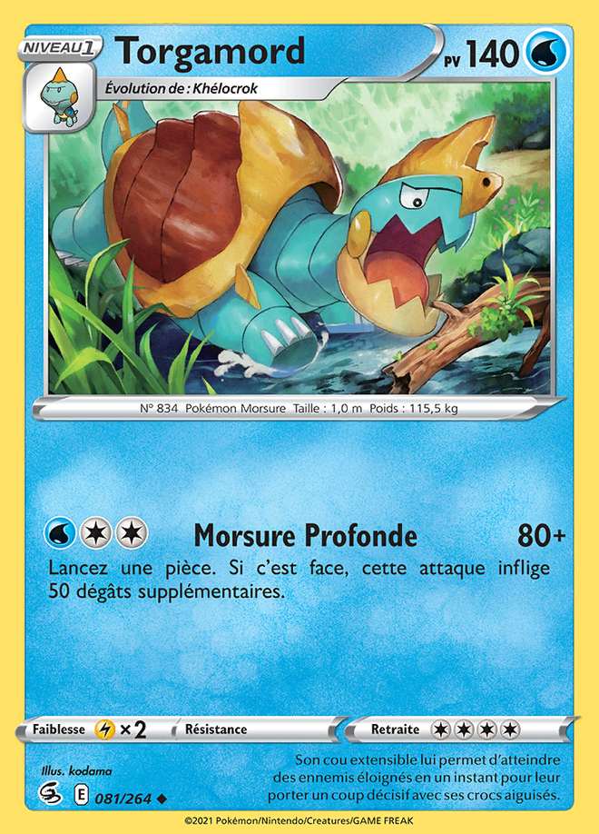 Torgamord 081/264 — Poing de Fusion