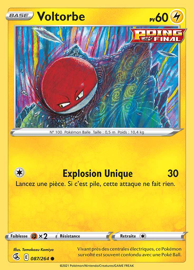 Voltorbe 087/264 — Poing de Fusion