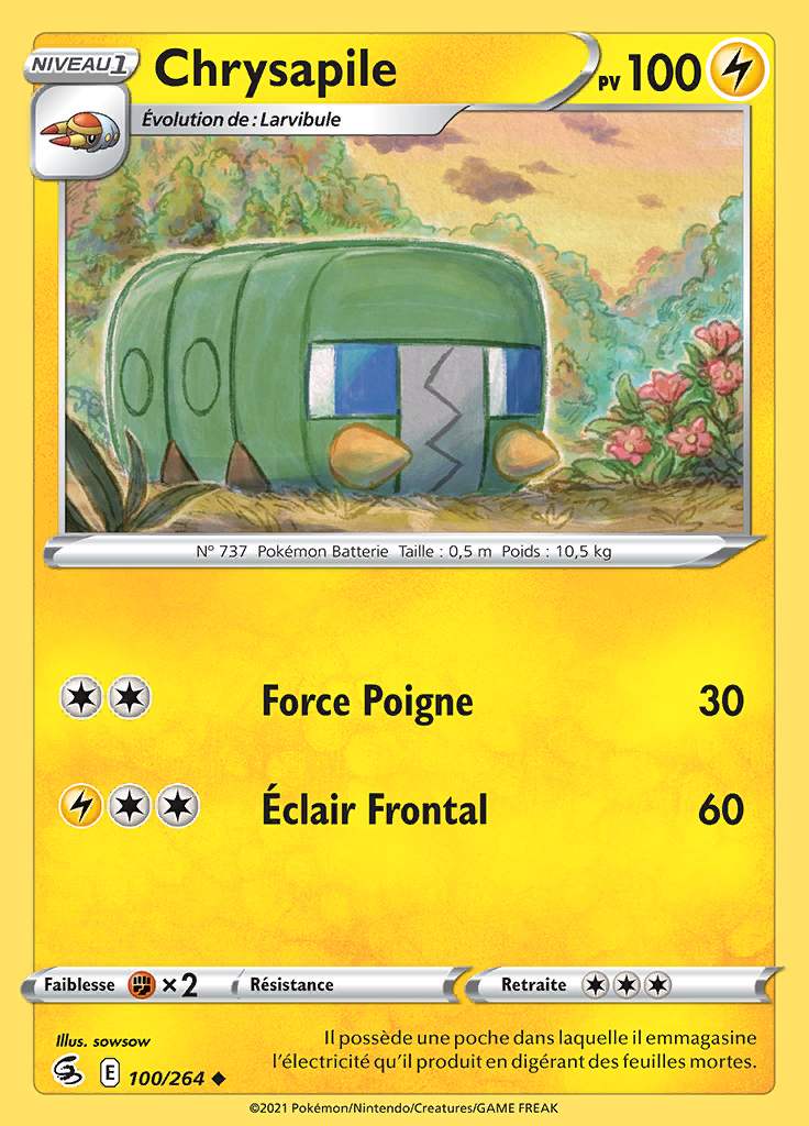 Chrysapile 100/264 — Poing de Fusion