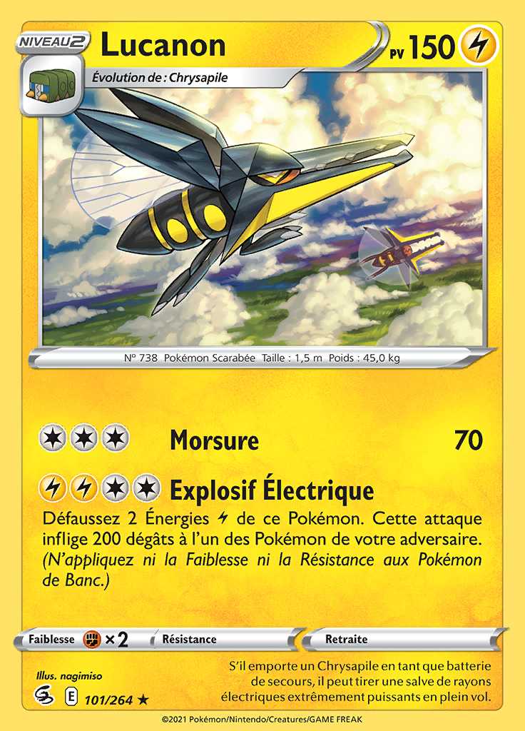 Lucanon 101/264 — Poing de Fusion