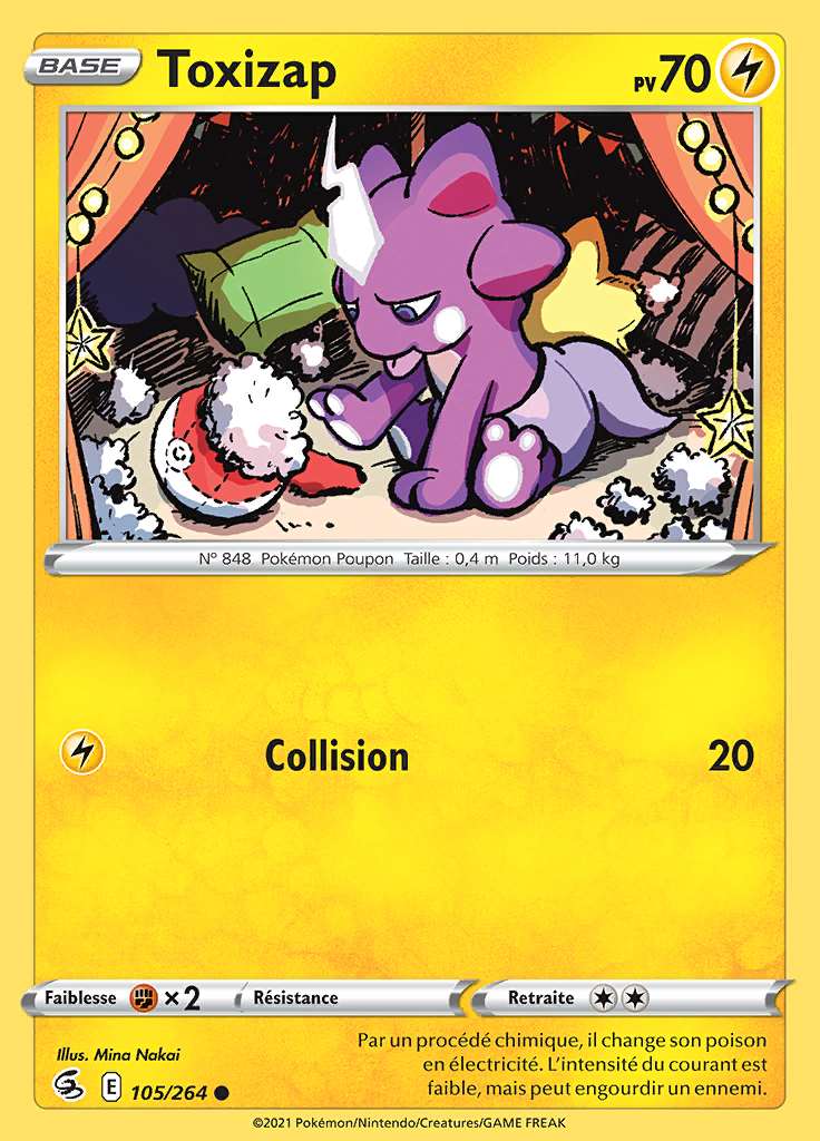 Toxizap 105/264 — Poing de Fusion