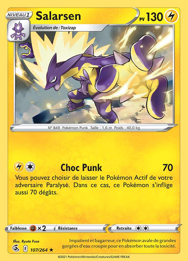 Salarsen 107/264 — Poing de Fusion
