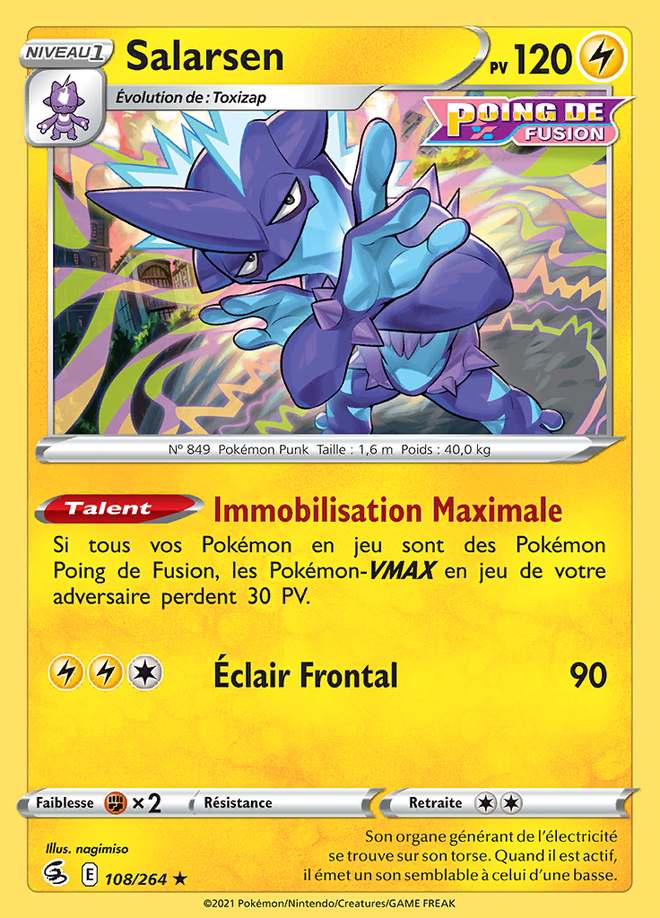 Salarsen 108/264 — Poing de Fusion