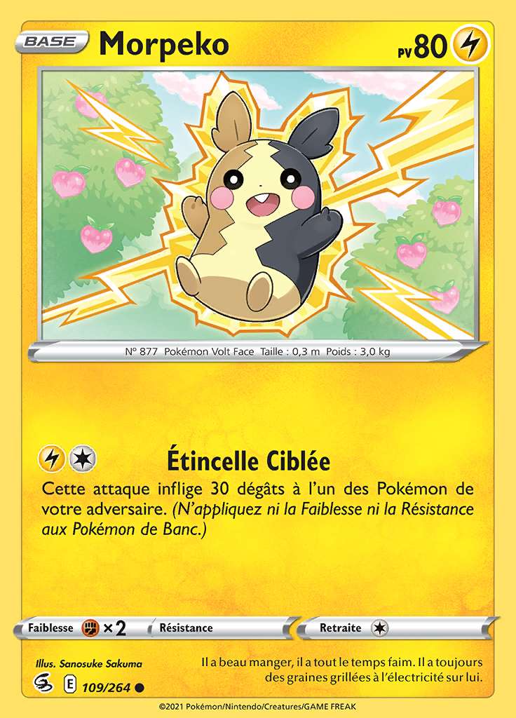 Morpeko 109/264 — Poing de Fusion