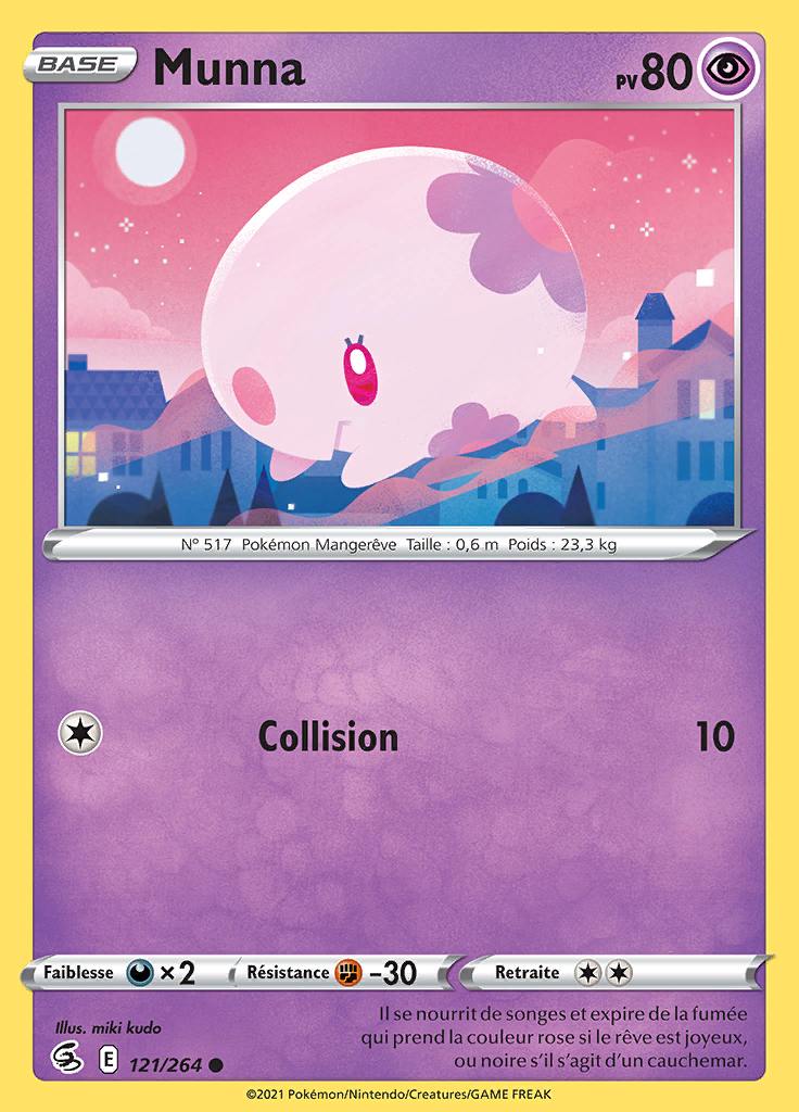 Munna 121/264 — Poing de Fusion