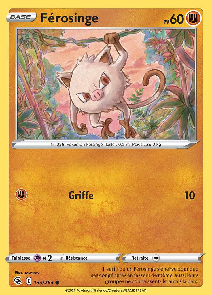 Férosinge 133/264 — Poing de Fusion