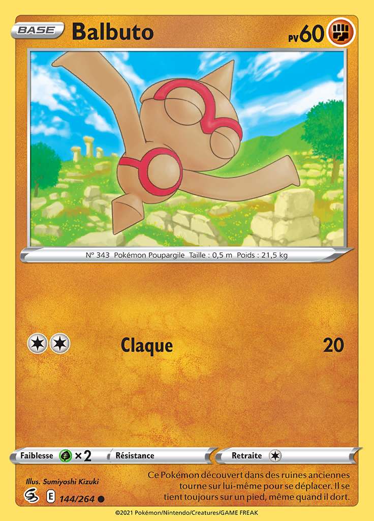 Balbuto 144/264 — Poing de Fusion