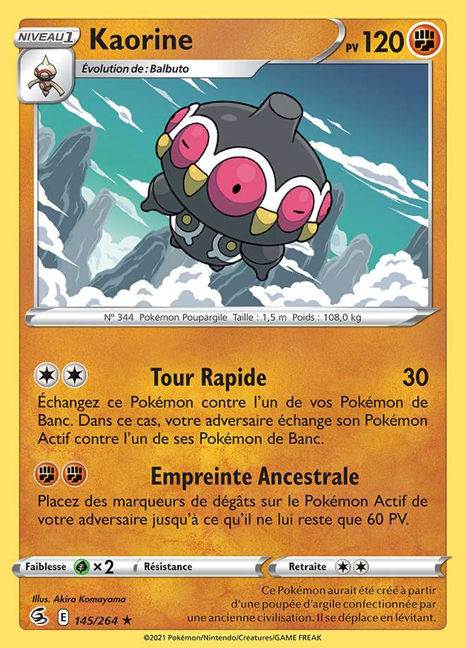 Kaorine 145/264 — Poing de Fusion