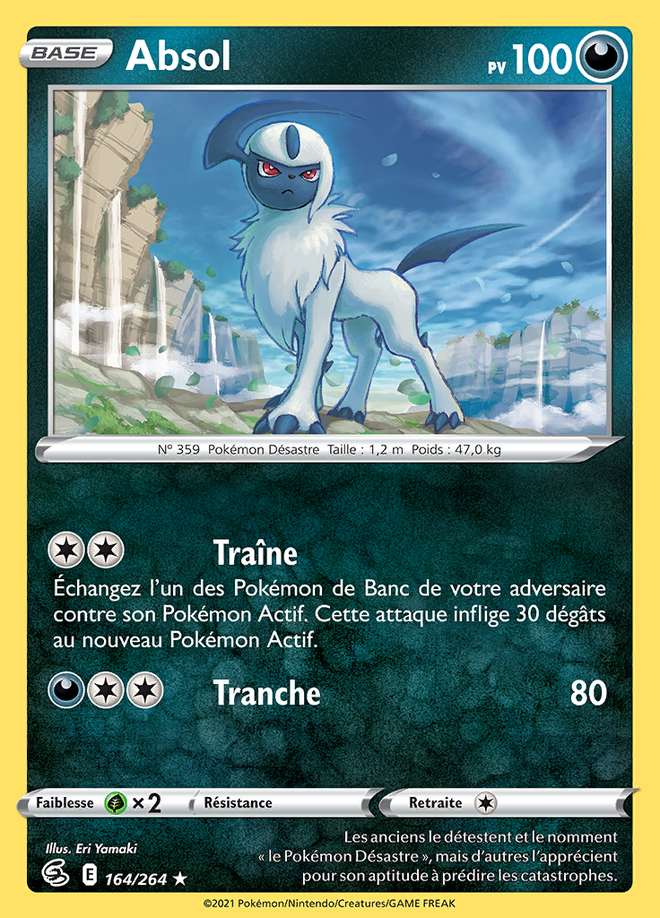 Absol 164/264 — Poing de Fusion