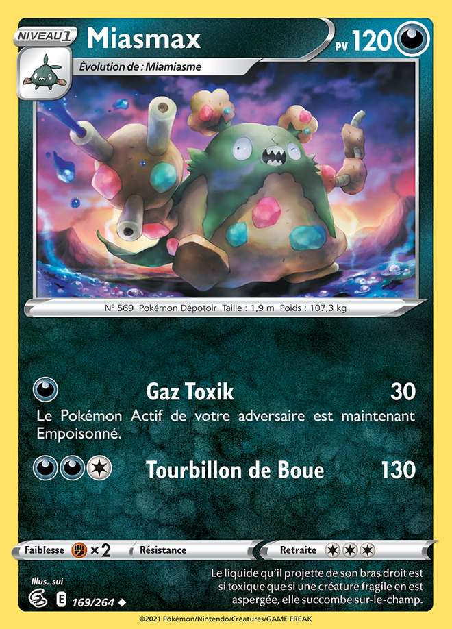 Miasmax 169/264 — Poing de Fusion