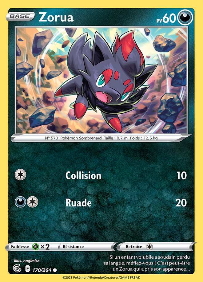 Zorua 170/264 — Poing de Fusion