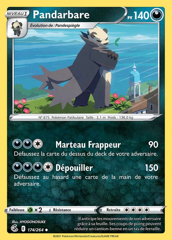 Pandarbare 174/264 — Poing de Fusion