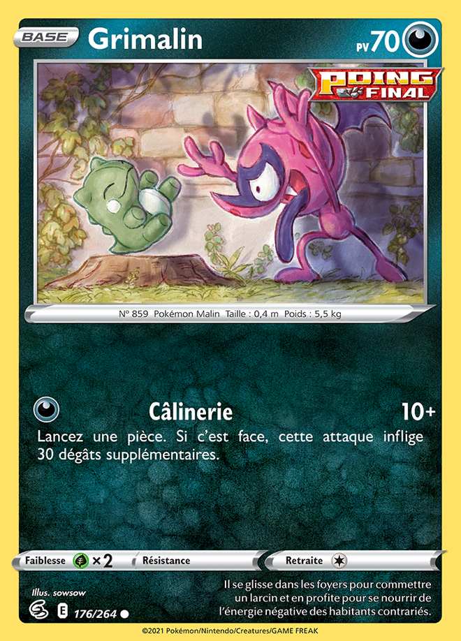 Grimalin 176/264 — Poing de Fusion