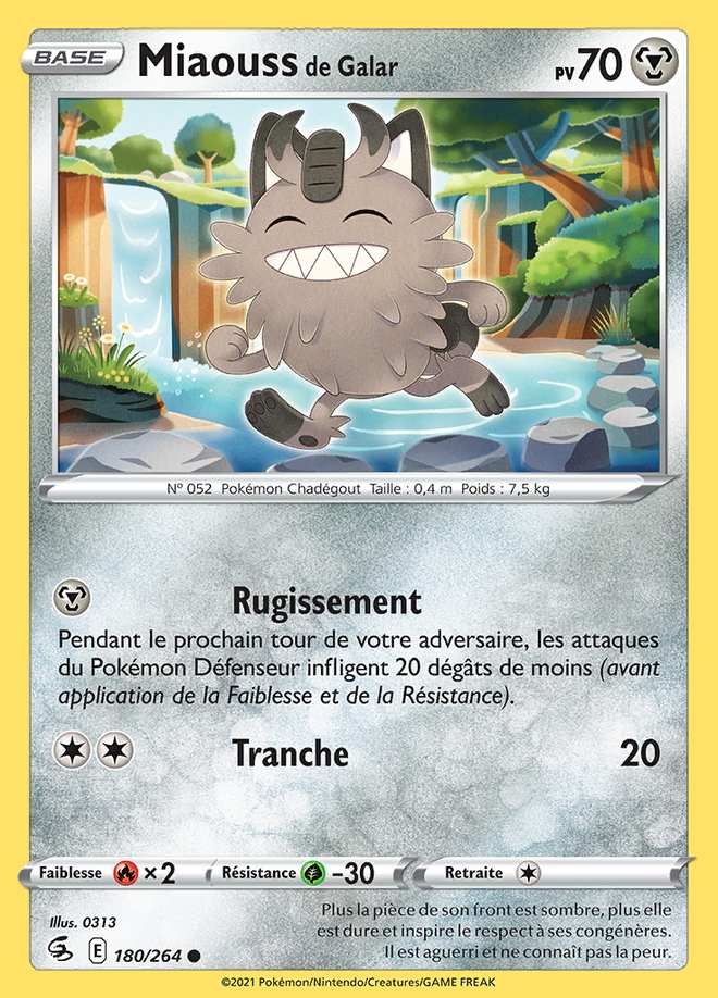 Miaouss de Galar 180/264 — Poing de Fusion