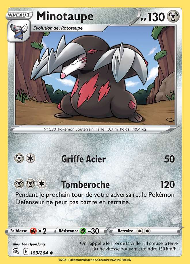 Minotaupe 183/264 — Poing de Fusion